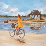 A bicyclette à Saint-Cado