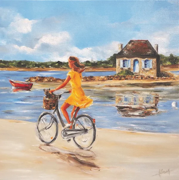 A bicyclette à Saint-Cado