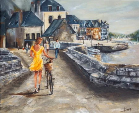 Balade à bicyclette