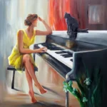 La pianiste aux pieds nus