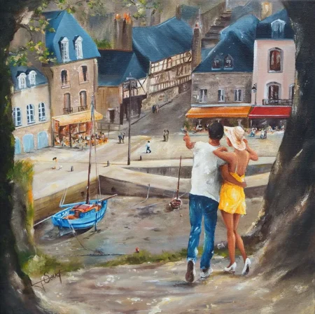 Vue sur le Port Saint-Goustan